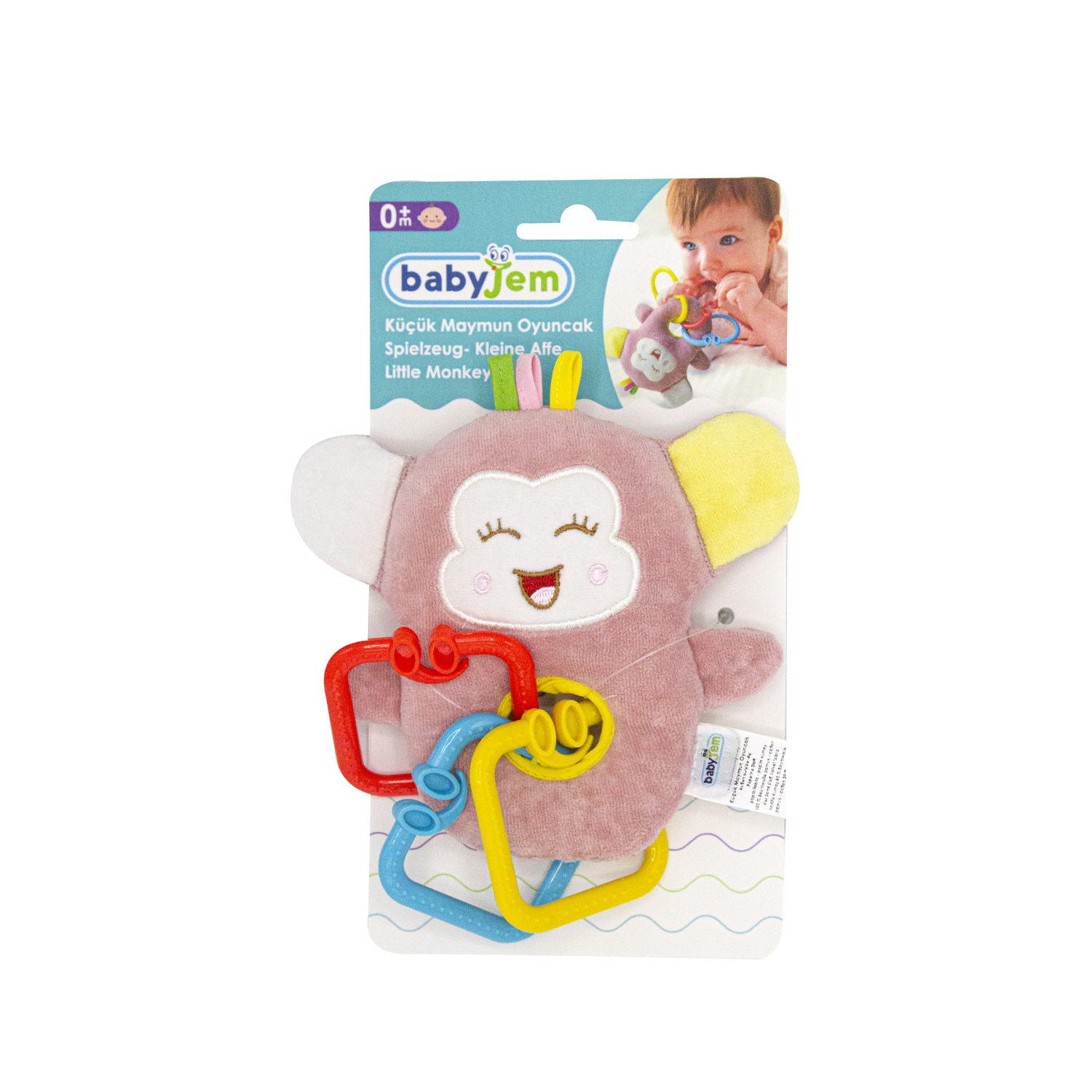 Pink Color Small Monkey Toy