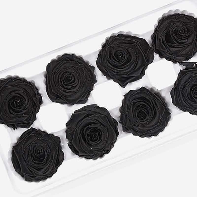 8 Stks/doos Bewaard Rose Bloemen Onsterfelijke Rose 5Cm Diameter Moeders Dag Diy Bruiloft Eeuwige Leven Bloem Materiaal