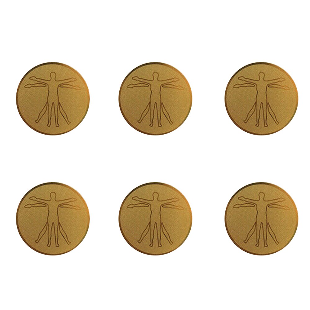 6pcs Anti Radiation Phone Tablet Laptop Sticker Protect Yourself From EMF Protection Shield Blocker Sticker: Default Title