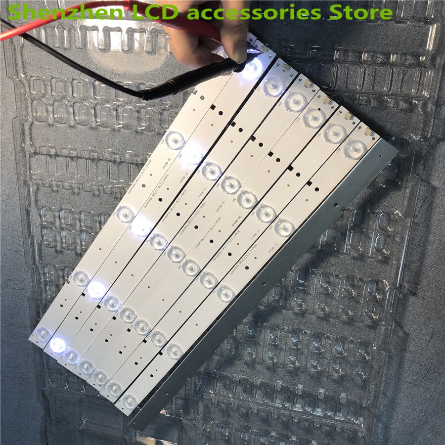 16PCS LED backlight strip for HD400DF-E37 Samsung 2013CHI390 2013CHI400 40H4C NS-40D420NA16 LED40K20JD led39k20d 39Ec260JD