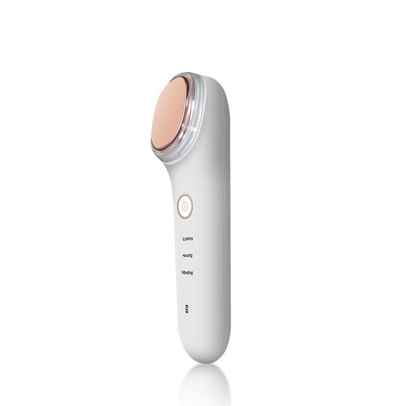 Masajeador Facial de iones galvánico, rejuvenecimiento con compresión de hielo, masaje de belleza, vibración, antiarrugas, limpieza profunda de poros