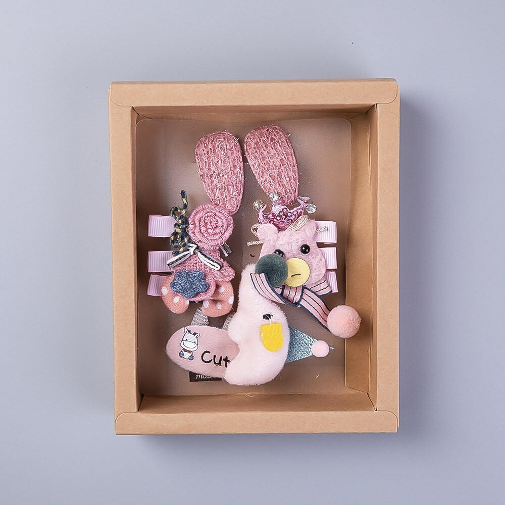 Bear Leader Haarspangen - Cartoon Schleife Kinder Haarclips - Barrette Ornament Zubehör für Mädchen: ay519 10 StÃÂ¼ck pro Set