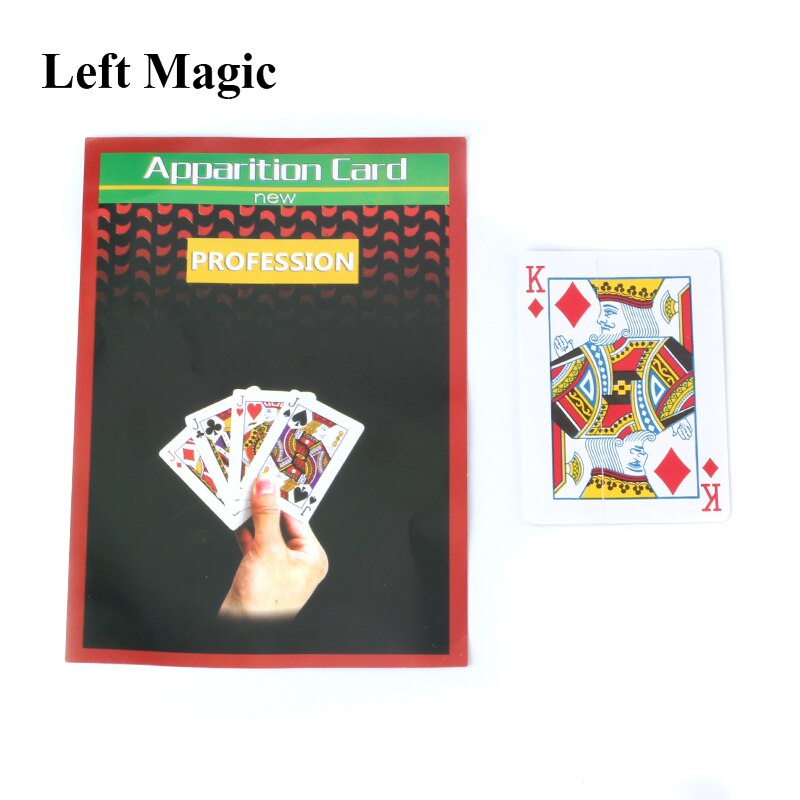 In-Air Ändern Gesicht In 0,1 Sec Karte-Close Up Magic Tricks Magie Requisiten Gimmick Bühne Mentalismus Straße komödie