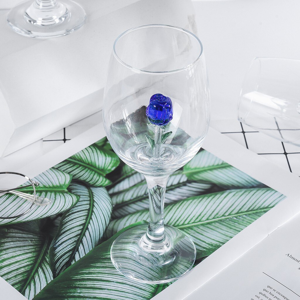 Hause Die Original Rose Rot Wein Glas Wein Flasche Kristall Für Party Original Rose Rot Wein Glas Wein Flasche Kristall für Party