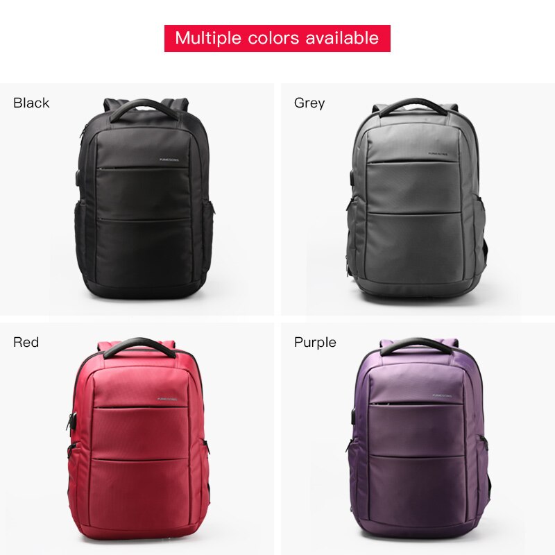 Kingsons à prova dwaterproof água das mulheres dos homens mochila 15.6 polegada portátil mochila masculino feminino sacos de escola anti-roubo para a menina do menino adolescente