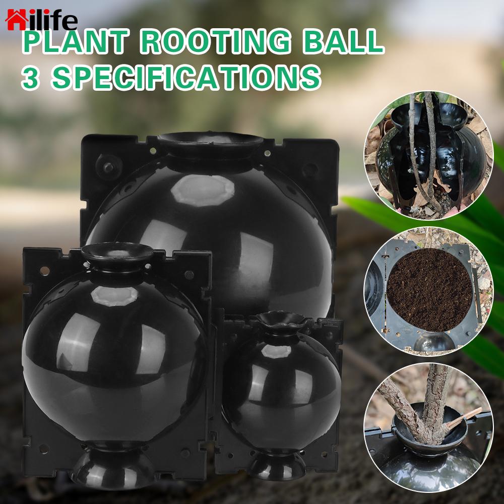 1/3/5PCS High Pressure Gardening Plant Root Ball Plant Root Growing Box Breeding Case for Garden Grafting Rooting Plant Box