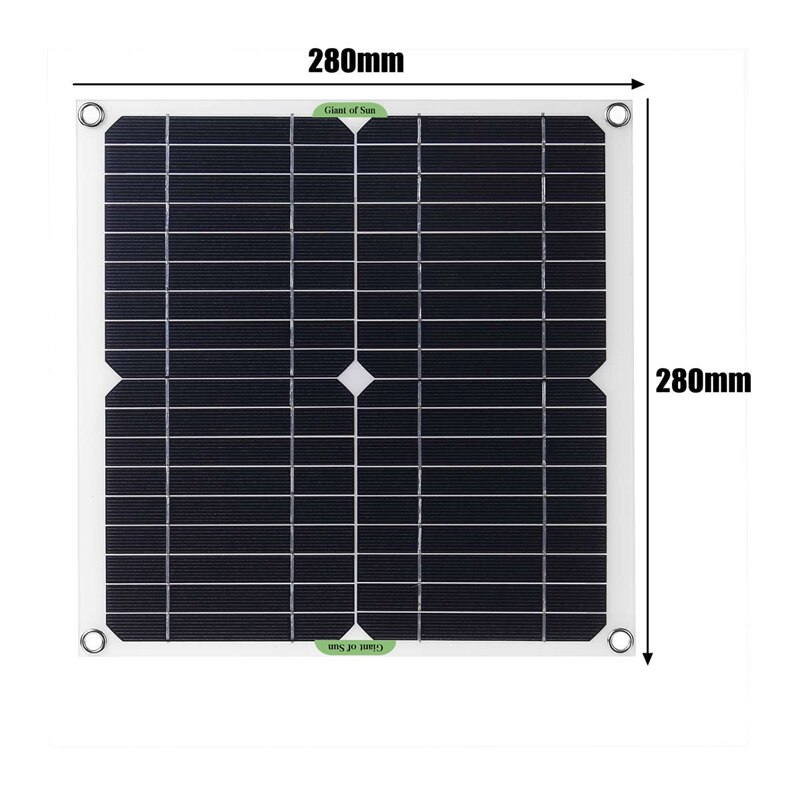 200W Solar Panel Kit 12V Battery Charger with 100A Controller Caravan Boat