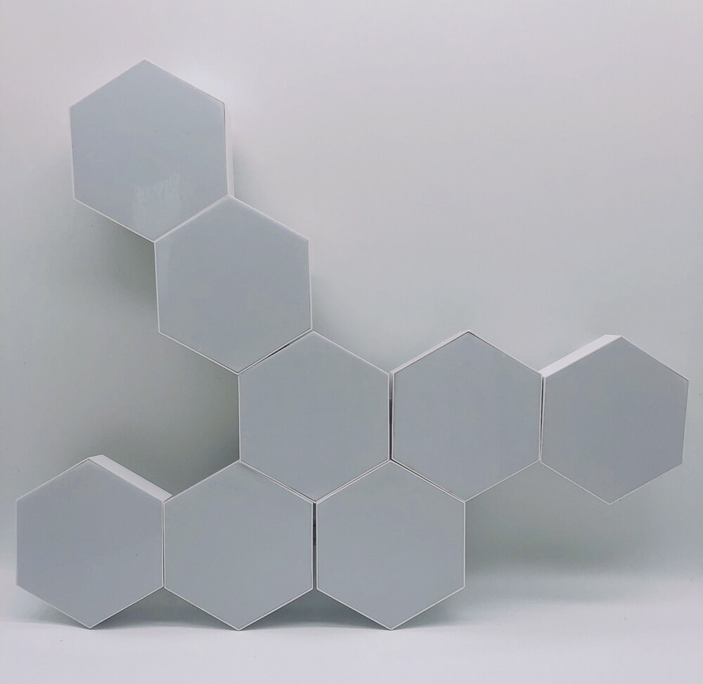 Usb rgbw färgrik fjärrkontroll touch honeycomb lampa quantum light hexagonal led color change lampe usb wall lamp