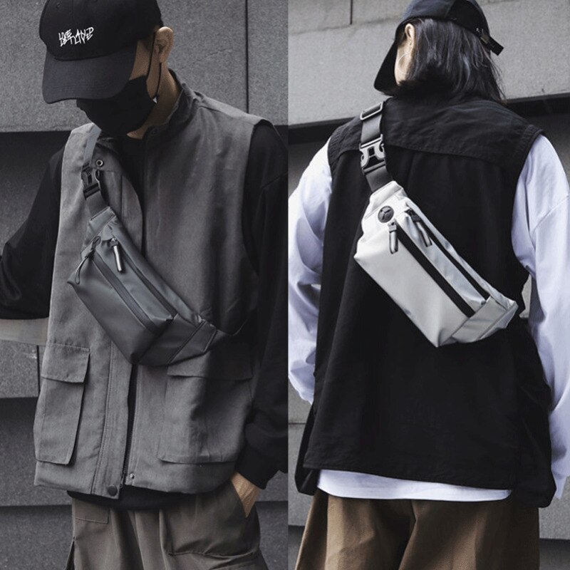 Marken-sport-hüfttasche für damen und herren, wasserdicht, zum laufen und joggen, mit reißverschluss