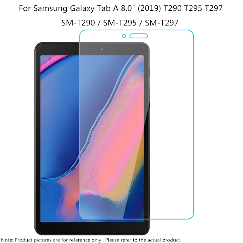 Protetor de tela de vidro temperado para Samsung Galaxy Tab A 8.0 2019 T290 T295 T297 SM-T290 T385 8.4 2020 Filme protetor de tablet: T290 T295 T297