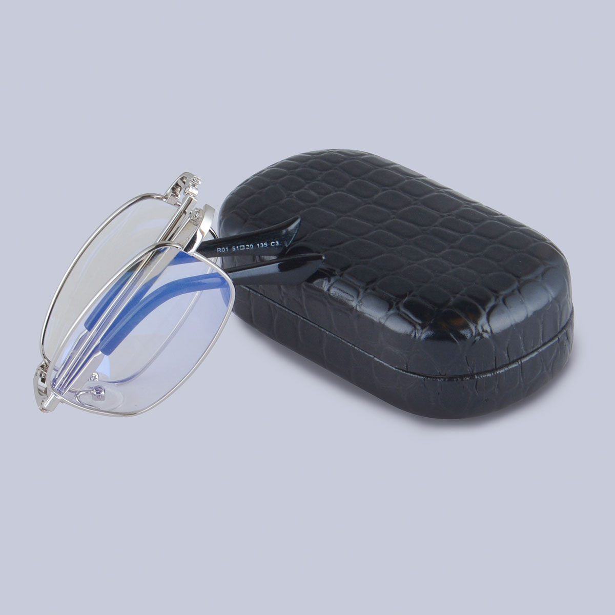 opvouwbare man leesbril metalen bril vrouwen blauw licht vrouwen leesbril 2/5 dioptrie presbyopie brillen: Rood / +100