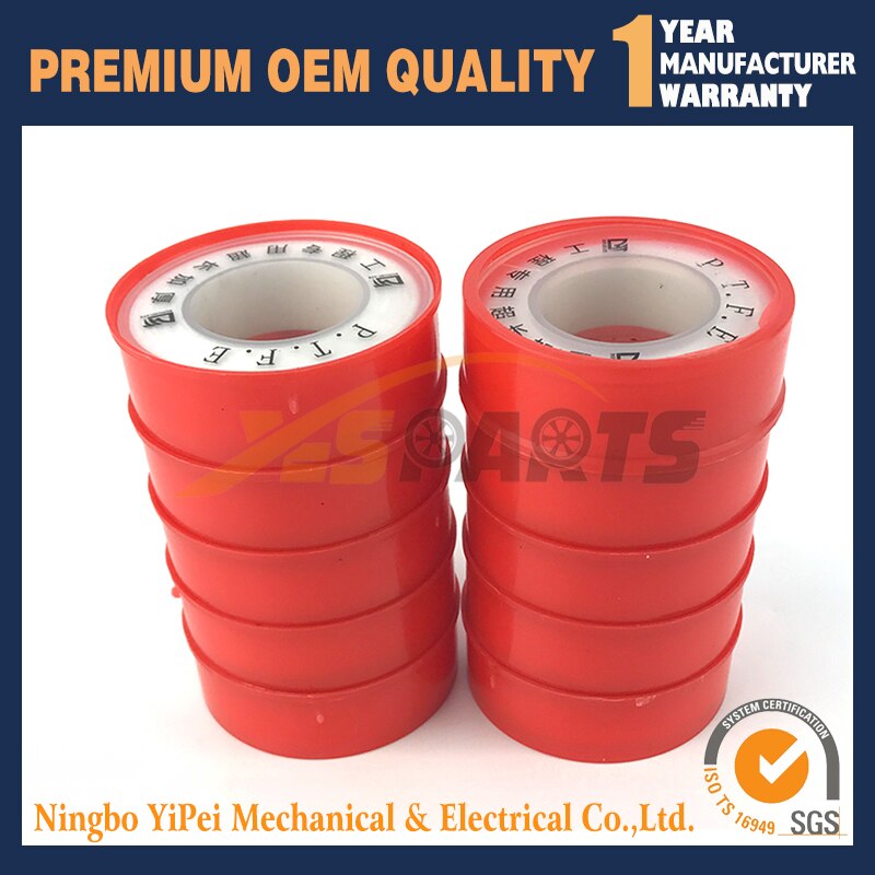 10Rolls PTFE tape Teflon tape Teflon Plumbing Joint Plumber Fitting Thread Seal Tape For Water Pipe Plumbing Sealing Tapes
