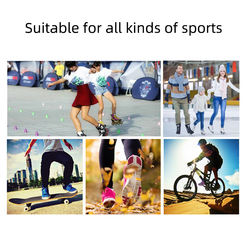 1 paar Outdoor Sport Sokken Kinderen Anti-slip Anti-zweet Ademend Rolschaatsen Skiën Fietsen Kousen Fietsen Sokken
