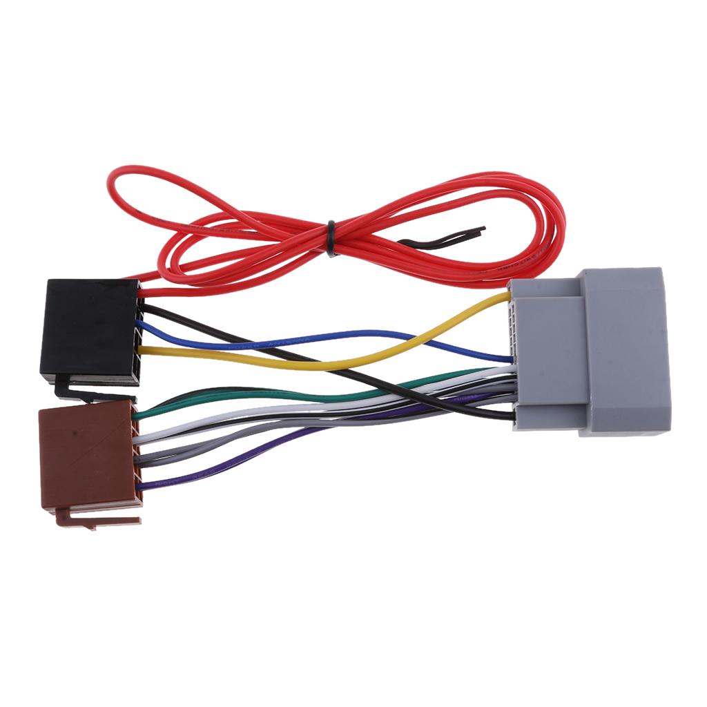 Car Stereo ISO Wire Connector Harness CD Player Plug For NITRO