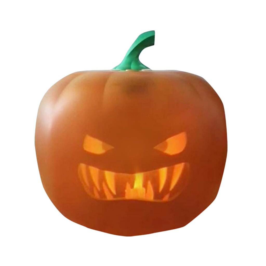 Halloween Electric Pumpkin Projection Lamp Toy Halloween Talking Animated Pumpkin with Built-In Projector & Speaker 3-In-1 AD