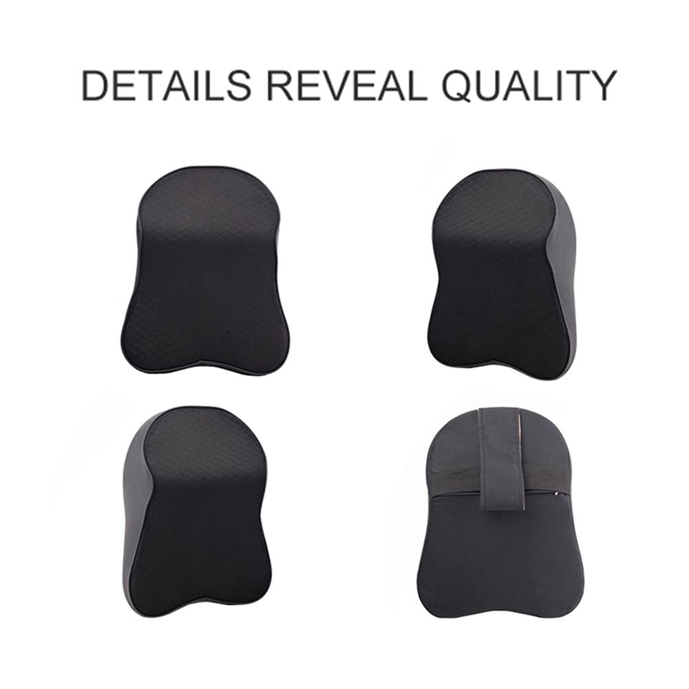 Cars Seat Headrest Pad Memory Cotton Foam Pillow Head Neck Rest Travel Support Breathable Mesh Memory Foam Car Seat Neck Pillow
