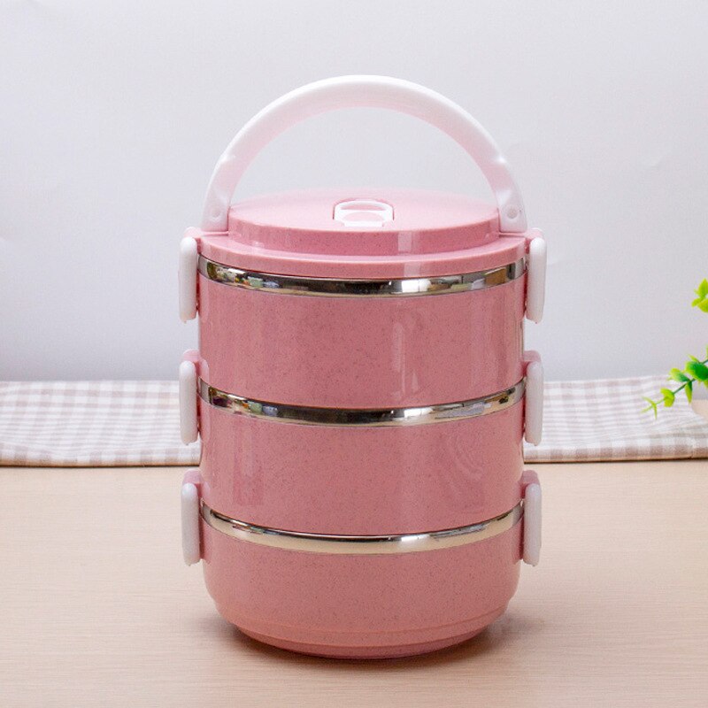 Alta qualidade de aço inoxidável lidar com lancheira térmica thermo japonês bento caixa recipiente sopa alimentos armazenamento portátil piquenique caso