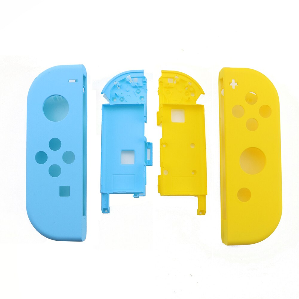 YuXi For Nintend Switch NS Joy Con Replacement Housing Shell Cover for NX for JoyCons Controller Case and Screwdriver screws: CF