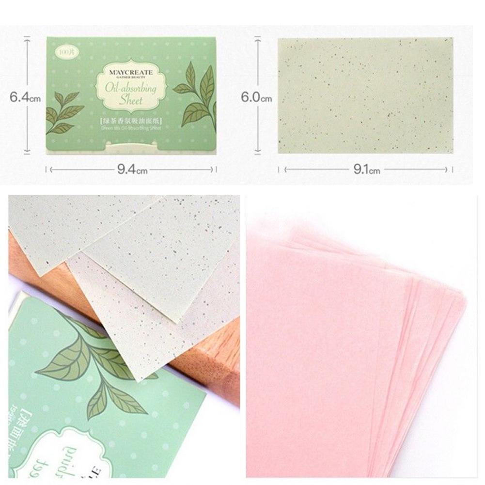 XY Fancy 100 Pcs/box Face Oil Absorbing Paper Plant Fibres Breathable Linen Pulp Blotting Paper