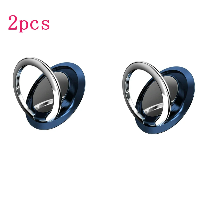Universal Finger Ring Holder Stand Grip 360 Degree Rotating for Mobile Phone Car Magnetic Mount Phone Back Sticker Pad Bracket: GRAY