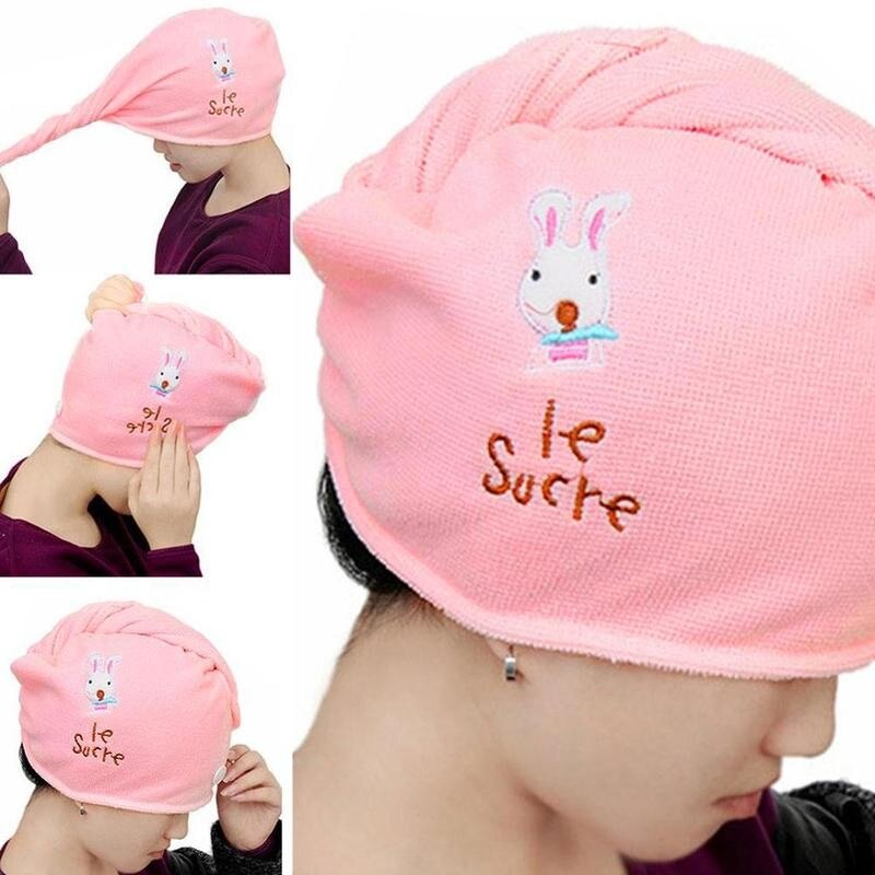 M-bestl 2-pack Microvezel Haarhanddoek, Wikkelhanddoek Voor Het Drogen Van Haar Met Knopen Absorberende Handdoek Voor Het Snel Drogen Van Haar~p113756592