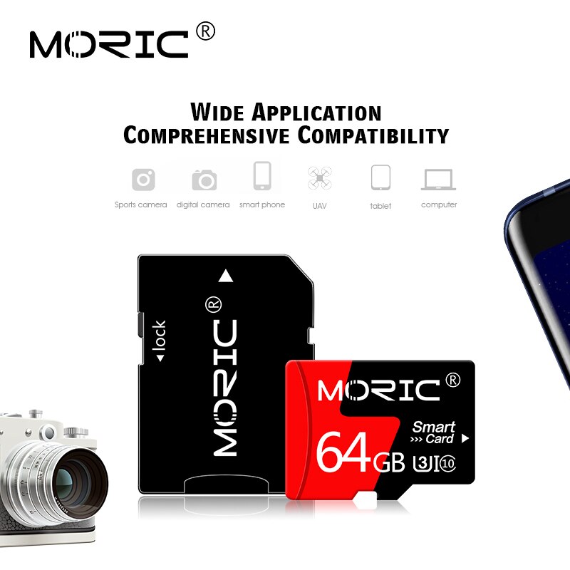 Gratis adapter sd-kort 16gb 32gb 64gb 128gb klasse 10 minitf-kort hukommelseskort 4gb 8gb 256gb micro sd cartao de memoria til telefon / pc