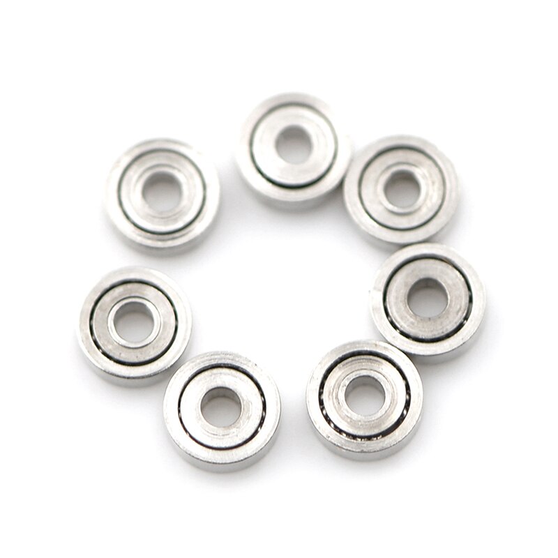 10 stk 681zz miniatyrkulelager i metall åpent mikrolager 1 x 3 x 1mm