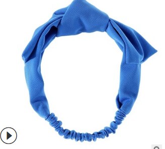 Knyting kvinner yoga sløyfe hårbånd hijab varmt sjal dame foulard femme pannebånd hår bufanda mujer sjal: 7