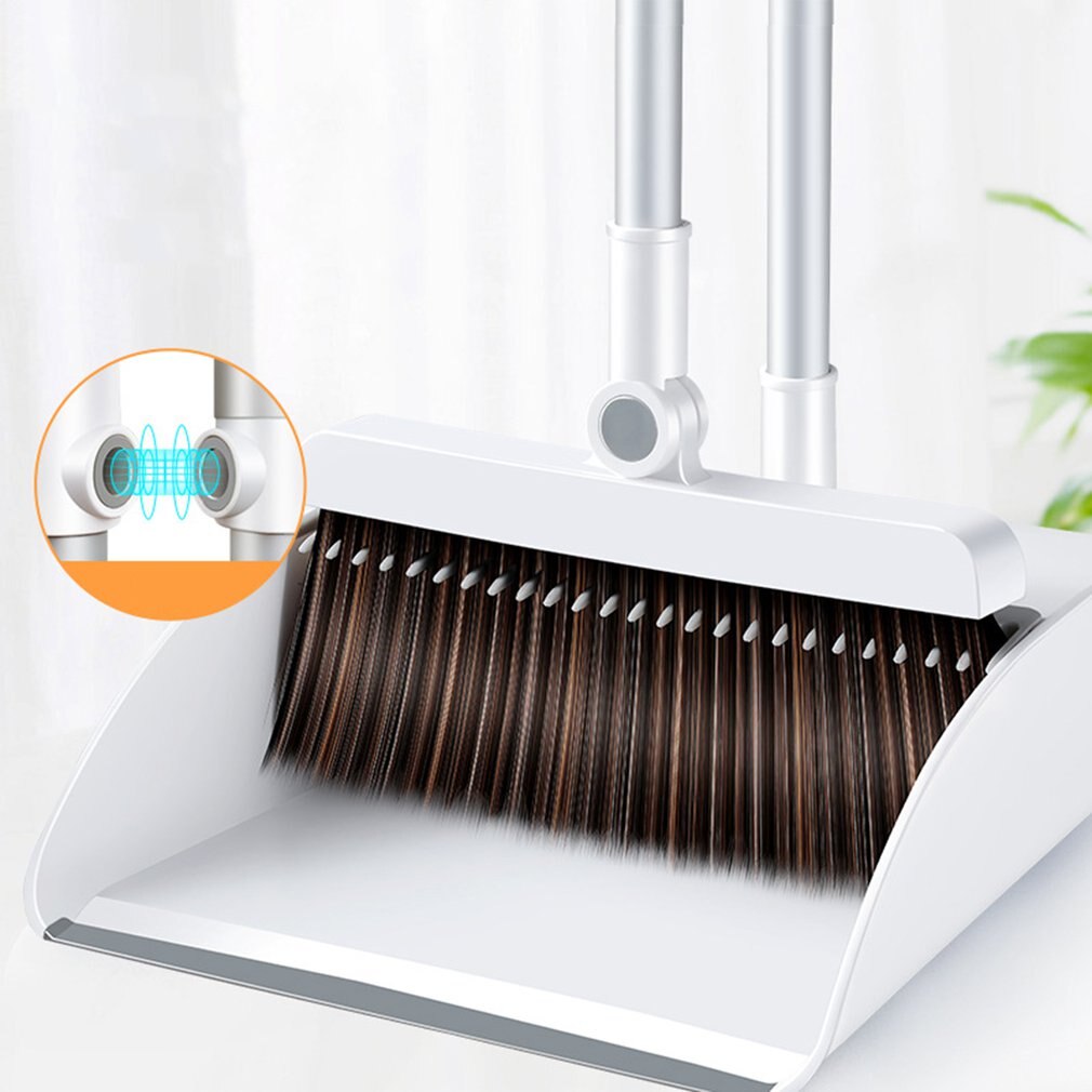 Broom set household broom and dustpan combination broom non-stick hair sweeping artifacts wiper mops