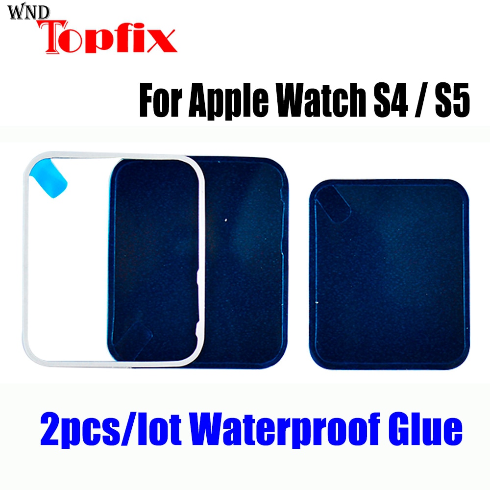 2 Stks/partij Waterdichte Lijm Voor Apple Horloge S4 S5 Voor Lcd Reparatie Sticker Adhesive 40 Mm 44 Mm Screen Lijm serie 4 5 Lcd Lijm