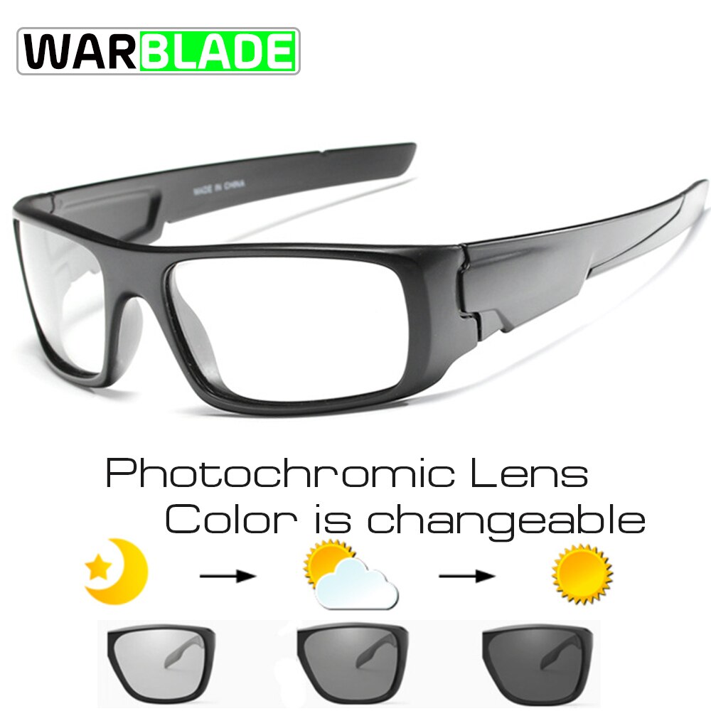 Outdoor Cycling Glasses Bike Goggles Bicycle Sunglasses Polarized sport Sunglasses gafas ciclismo photochromic WarBLade: B1024