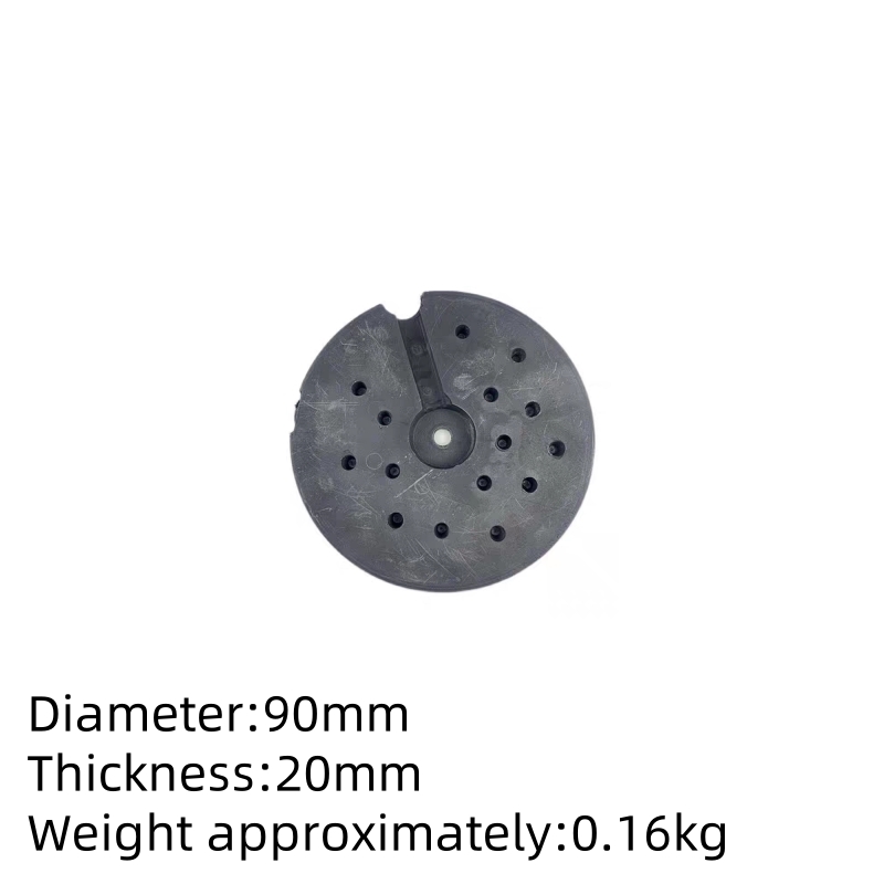 Desk lamp floor lamp base weight block chassis weight block bottom support weight block DIY lamp fixture fixing accessories: Beige