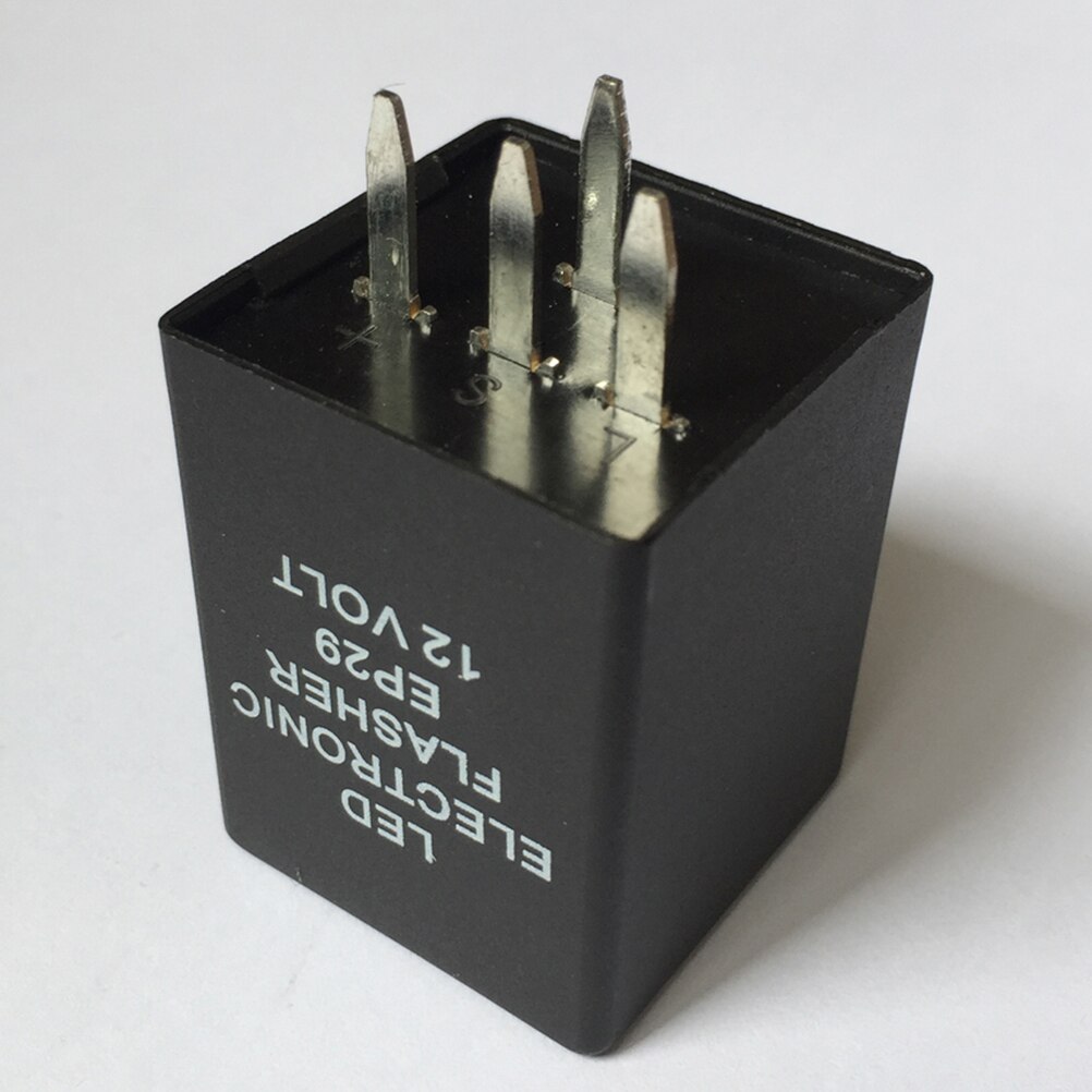 1PC Car 4 Pin LED Flasher Decoder Relay Equalizer Car Supplies 12V Flasher Relay For Turn Signal Blinker Light A20