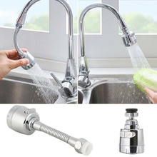 360 ° Keuken Tap Hoofd Waterbesparende Kraan Extender Sproeier Sink Spray Beluchter Hoofd Nozzle