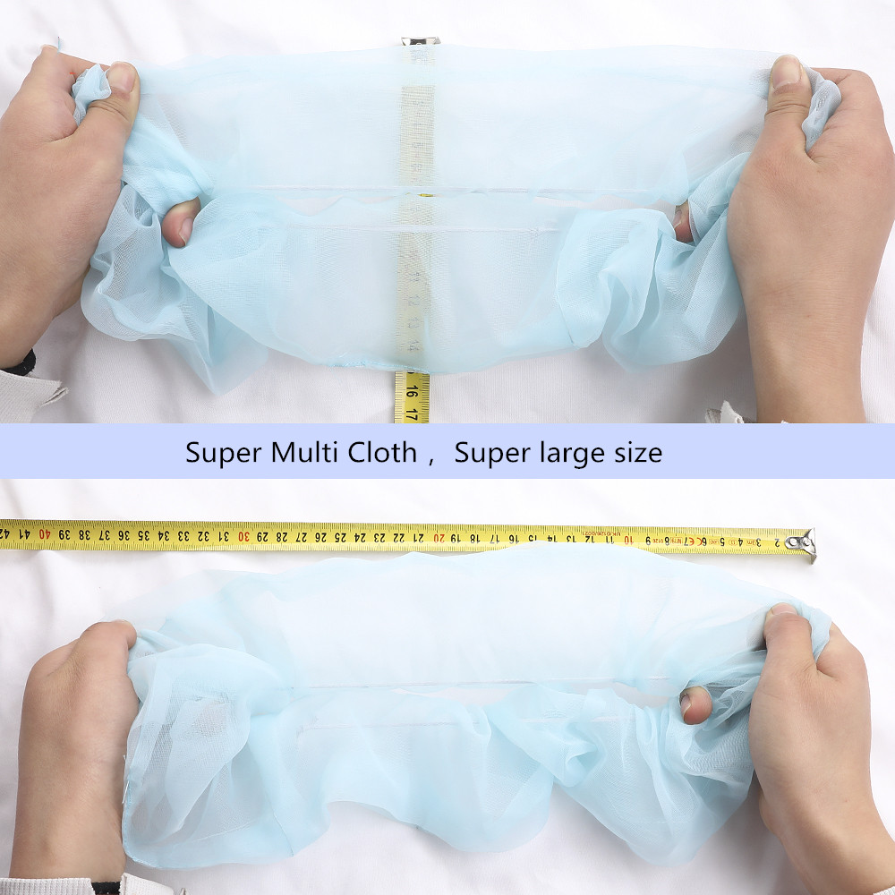 Para mujer, Scrunchie de encaje de gran tamaño para el cabello, cuerdas elásticas para el cabello de Color sólido, lazos para el cabello, banda para el cabello, accesorios elegantes para el cabello