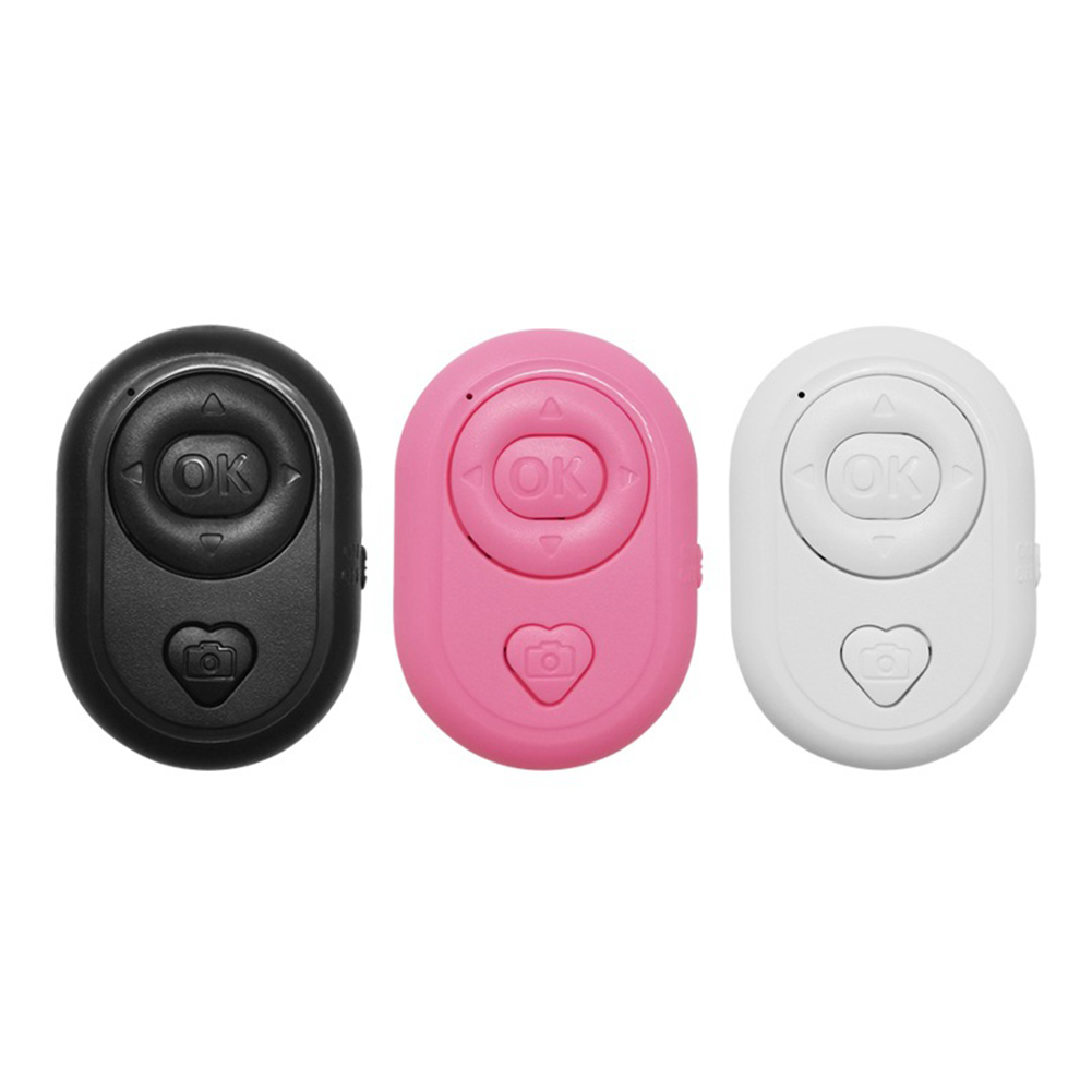 Love Heart Wireless Selfie Controller Bluetooth-compatible Remote Control Button Self-Timer Camera Phone Stick Shutter Release