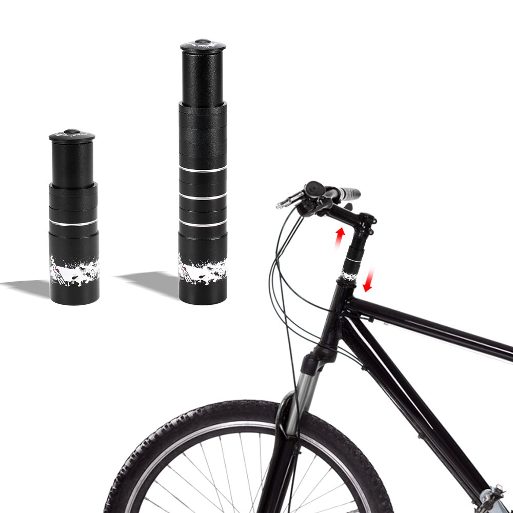 Wake Aluminium Legierung Fahrrad Gabel Vorbau Riser Extender Erweiterung Fahrrad Radfahren Bike Stem Up Raiser Lenker Riser Adapter