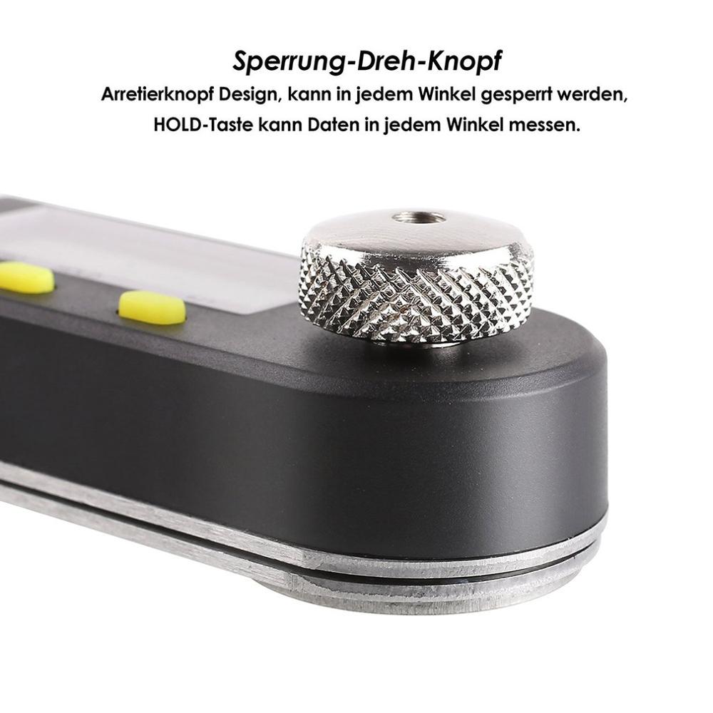 300mm Digital meter angle inclinometer angle Digital ruler electronic goniometer conveyor angle finder measuring tool