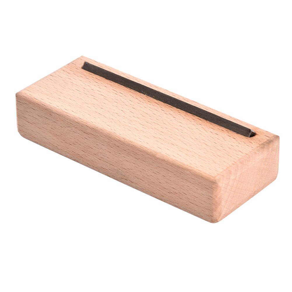 Mango cónico de arce duro para guitarra, Lima de ángulo biselado de 45 grados, archivo de molino de doble corte, herramientas de reparación profesionales Luthier, piezas de guitarra