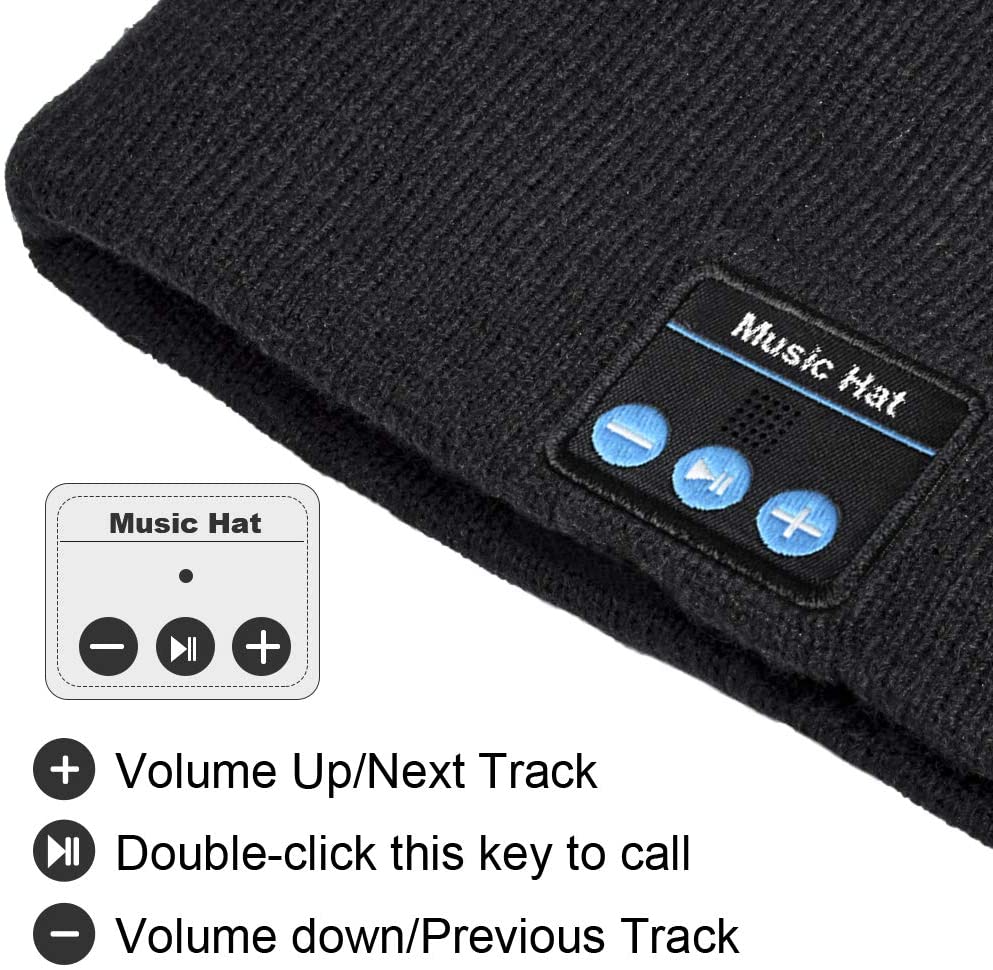 Bluetooth Beanie Hat Music Hat Men Hat Bluetooth Headphone