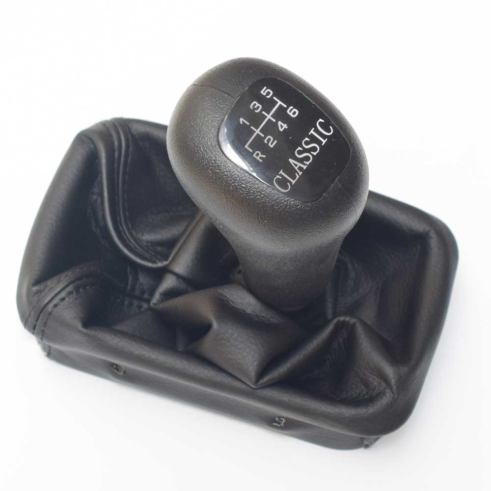 5 6 Speed For Mercedes Benz W202 C(93-01) W208 CLK(97-03)W210 E (95-03) Classic Gear Shift Shifter Knob Gaiter Boot Cover Lever: 6 speed