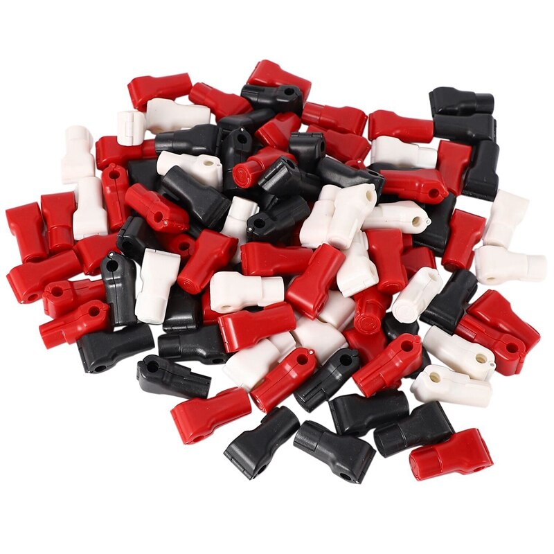 100 pièces/sac Anti-vol sécurité crochet arrêt serrure crochet Anti vol Euro étiquettes de magasin de détail affichage sécurité crochet 6Mm trou diamètre
