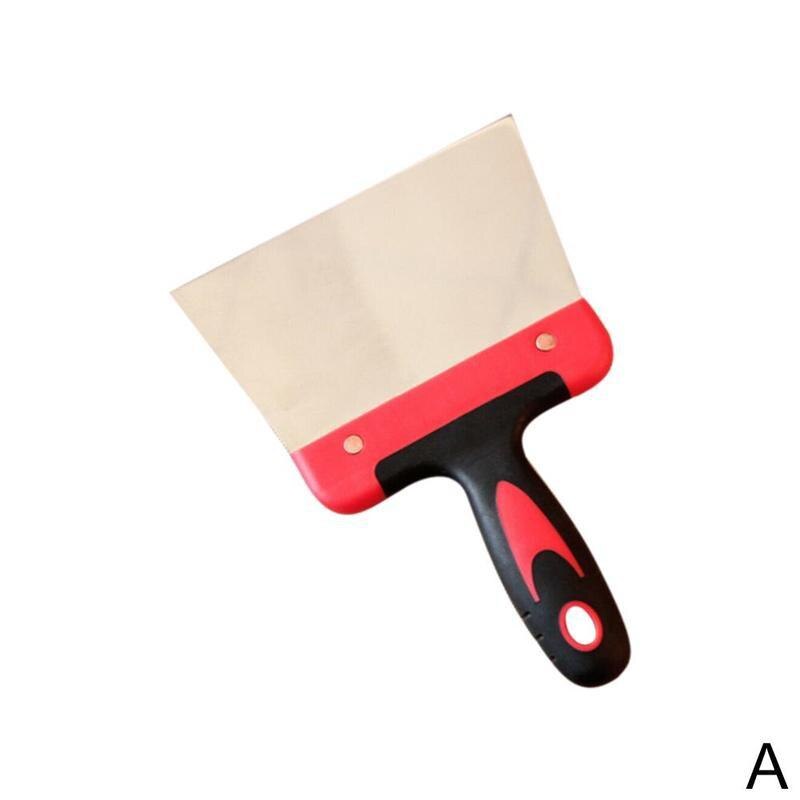 Espátula de revestimiento para Chocolate, raspador de masa de acero inoxidable, herramienta de cocina para hornear, 1 ud.: S