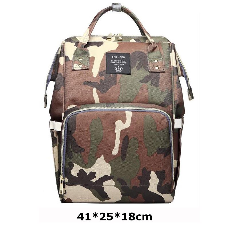 LEQUEEN Brand Baby Diaper Mummy Bags Large Capacity Maternity Nursing Diaper Bags infant Nappy changing bag Backpack Baby Care: 12