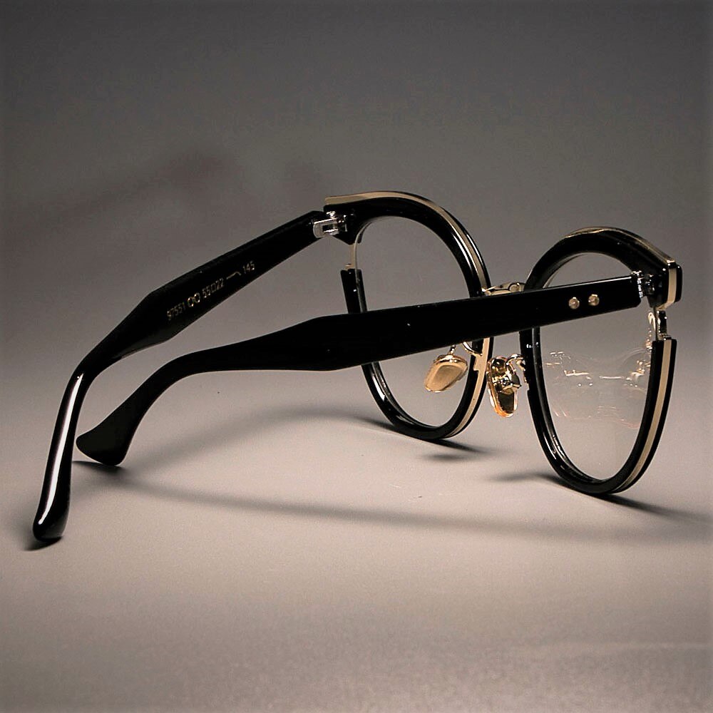 45376 Metal Cat Eye Glasses Frames Women Optical EyeGlasses Eyewear Computer Glasses