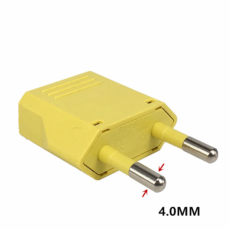 US Japan China Travel Plug Adapter European EU To US JP Power Adapter Electrical Plug Converter Sockets AC Charger Outlet: SKY BLUE