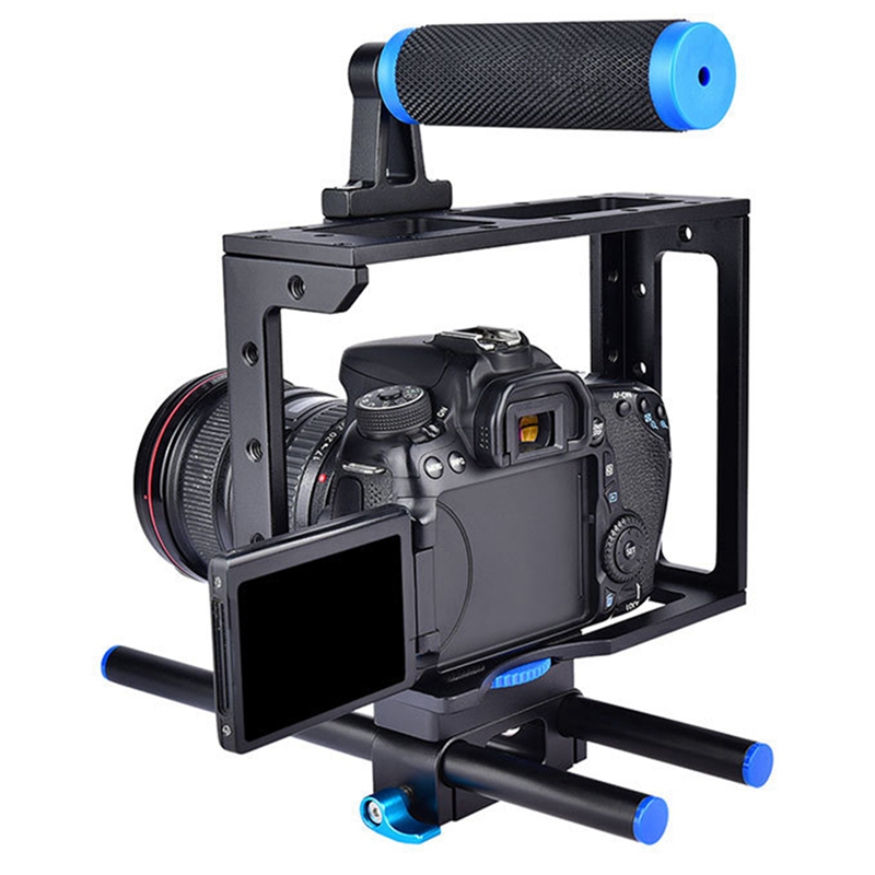 Camera Stand SLR Camera Rabbit Cage Handheld Camera Stabilizer Camera Rabbit Cage Bracket With Top Handle