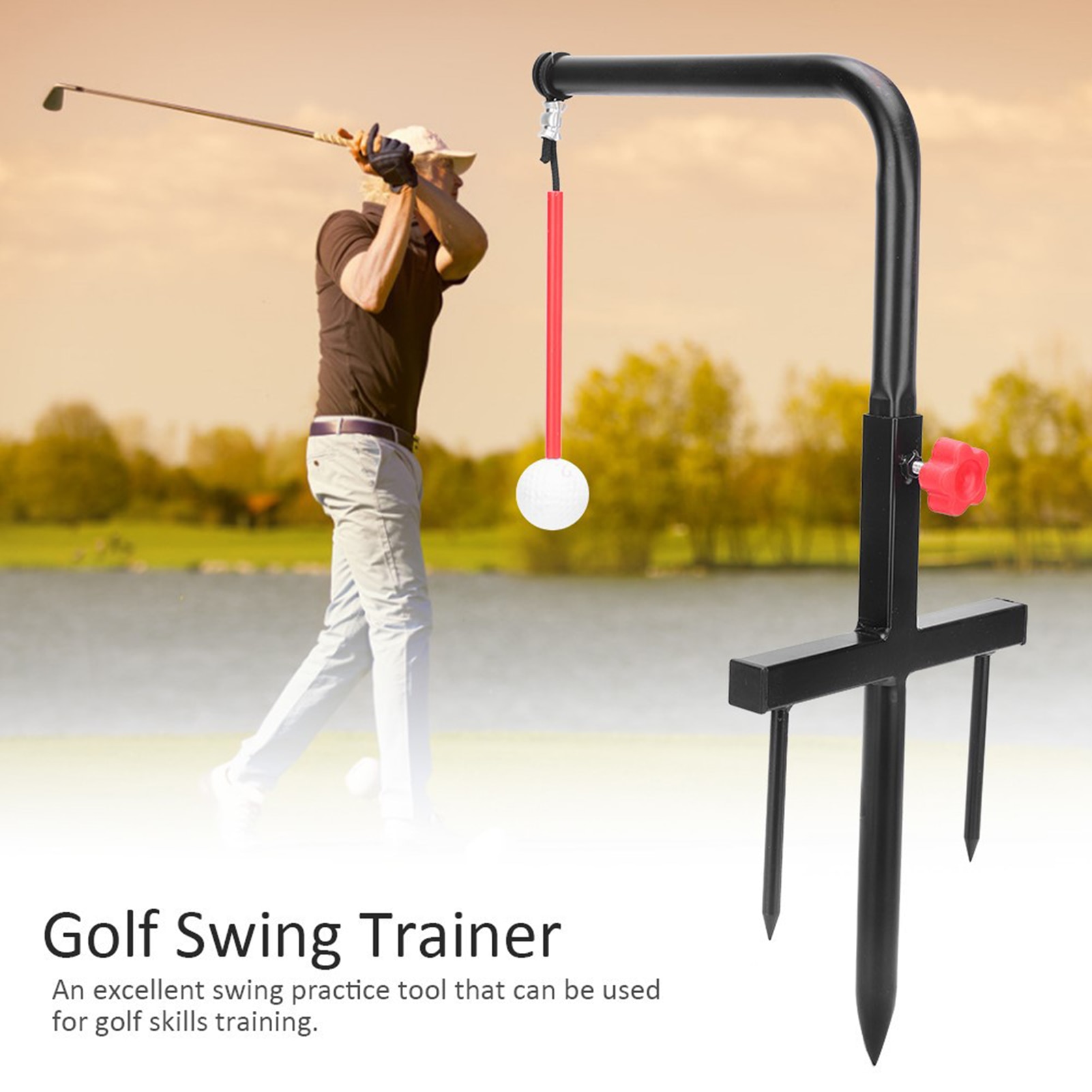 Golf Swing Trainer Draagbare Indoor Golf Swing Traing Apparaat Golf Sport Training Tools