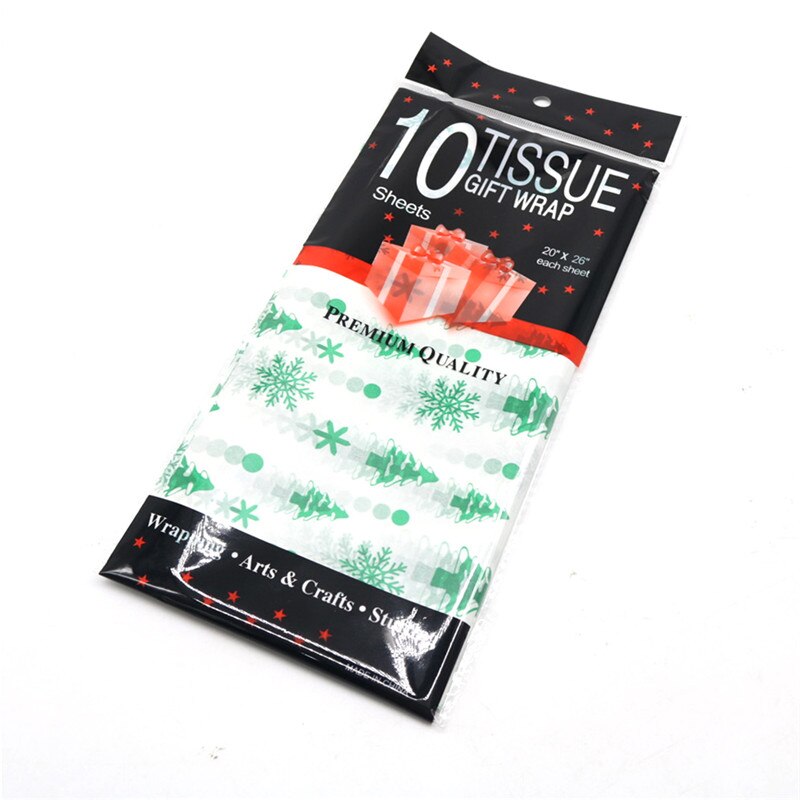 10 Sheets/bag Tissue Paper DIY Handmade Craft Paper Flowers Packing Wedding Festive Party Xmas Home Decor Supplies 50*66 Cm