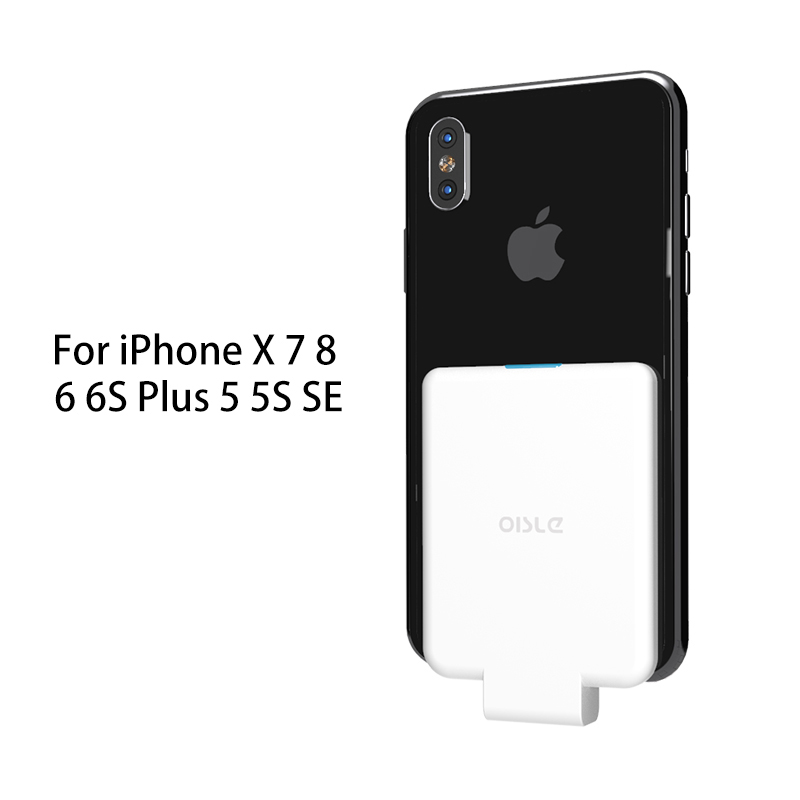 OISLE Powercore 4500mah, External Battery with High-Speed Charging Technology, Power Bank For iPhone X XS MAX XR, iPad,iPod: IOS WHITE